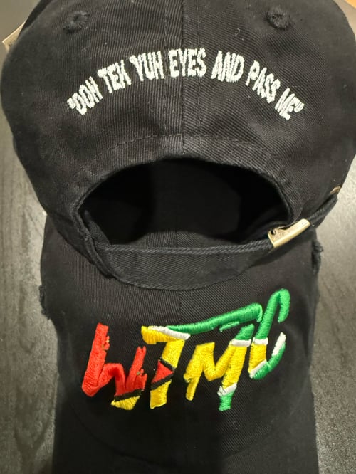 Image of Guyana Flag "WTMC" Logo Dad Hat v2