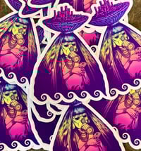 Image 2 of Oodhamalyptic die cut sticker