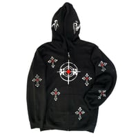 Image 1 of Temporary Life Zip-Up Hoodie