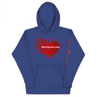Image 4 of Sharing the Love Unisex Hoodie