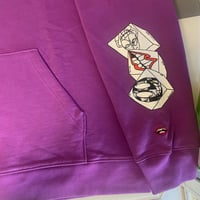 Image 3 of UNISEX PURP SODA HOODIE