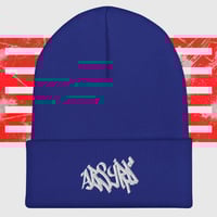 Image 1 of "Life is Absyrd" Handstyle Cuffed Beanie