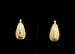 Image of Gold Designer Pierced Earrings 