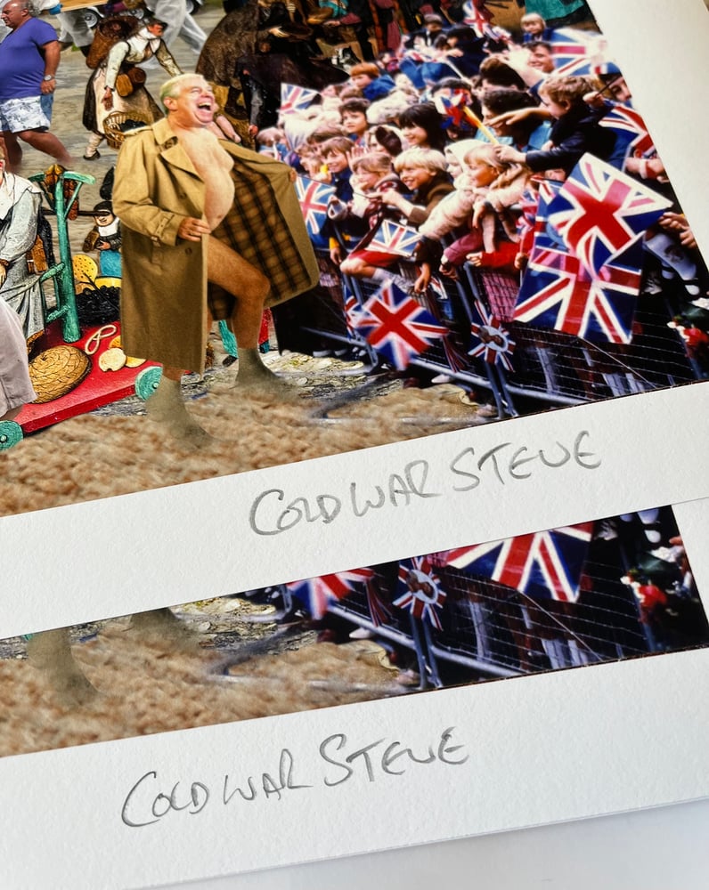 Image of The Cold War Steve Giant Jubilee Limited Edition Print 