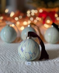 Image 4 of Marbled Ornaments - Twinkle