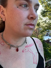 Image 1 of Blood Drop Necklace 4