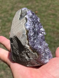 Image 3 of Amethyst Base Cut #2497
