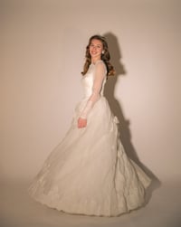 Image 2 of 1950s Flower Gown