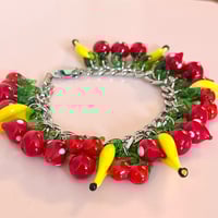 Image 6 of One Of A Kind Charm Bracelet - Tutti Frutti 
