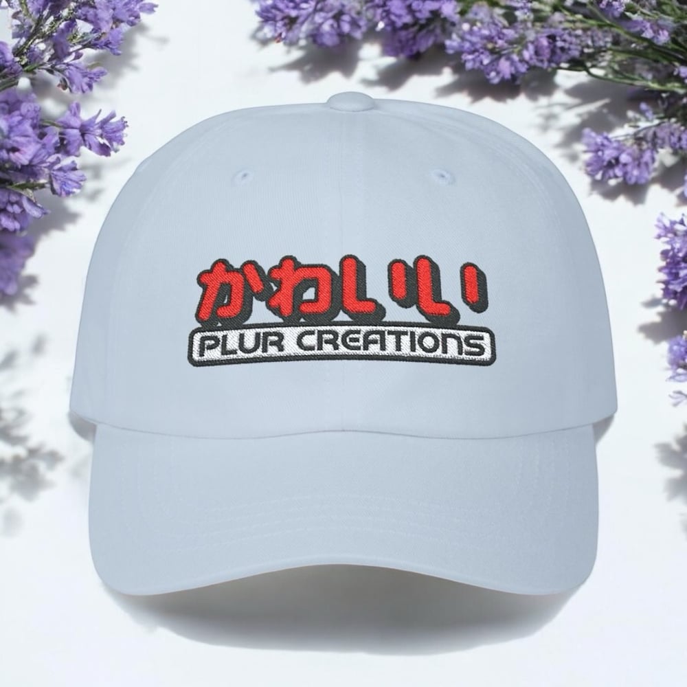 Image of Kawaii Plur Creations logo Dad Hat