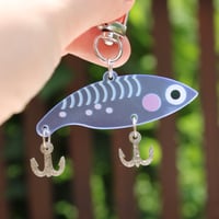 Image 6 of Fishing Lure Frosted Acrylic Charms