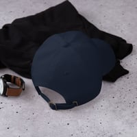 Image 24 of Brackish Wooder Cornhole Dad Hat – Custom Boards & Bags Logo | Adjustable Cotton Twill Cap