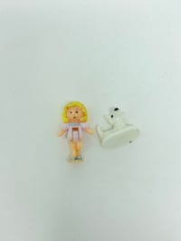 Image 8 of Ensemble bracelet et Polly Pocket carré fushia fête d'anniversaire