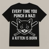 Image 1 of IT’S OK TO PUNCH NAZIS -T-shirt preorder-
