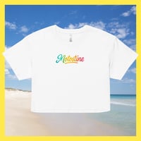 Image 3 of "Midnight Fuji" crop top