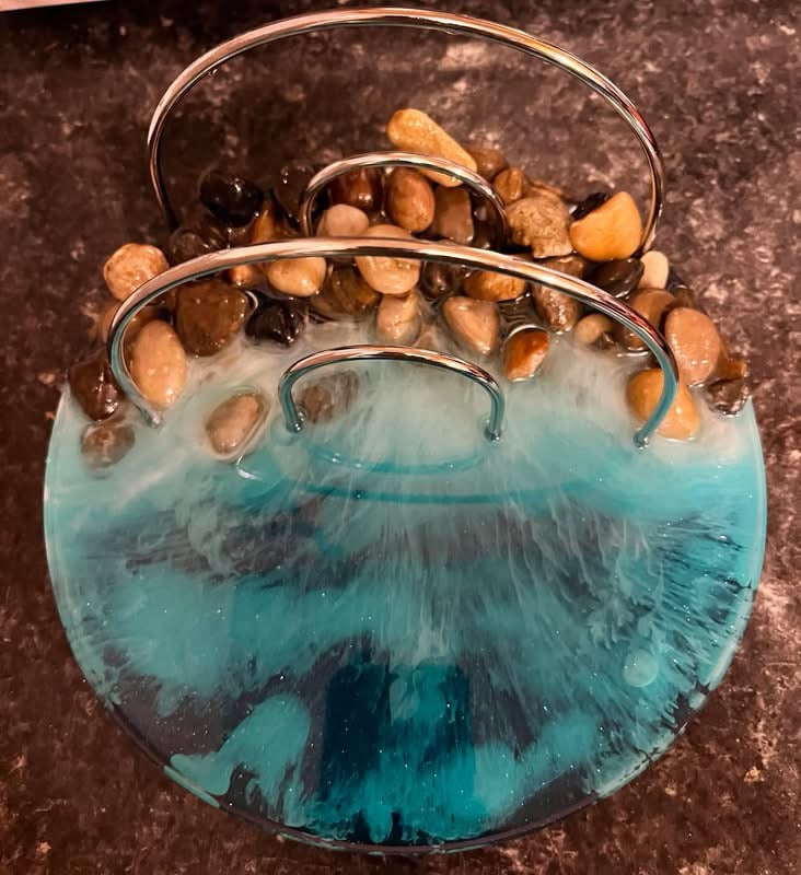 Image of Beach/Lake Themed Napkin Holder