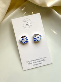 Tazita Studs Azul 