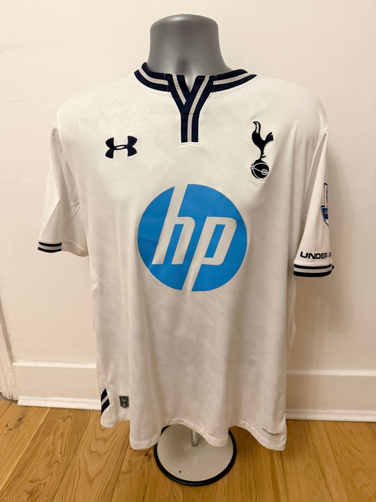 Image of PRE ORDER: Tottenham Hotspur "KANE 37" 2013/14 Home Shirt + PL patches (L)