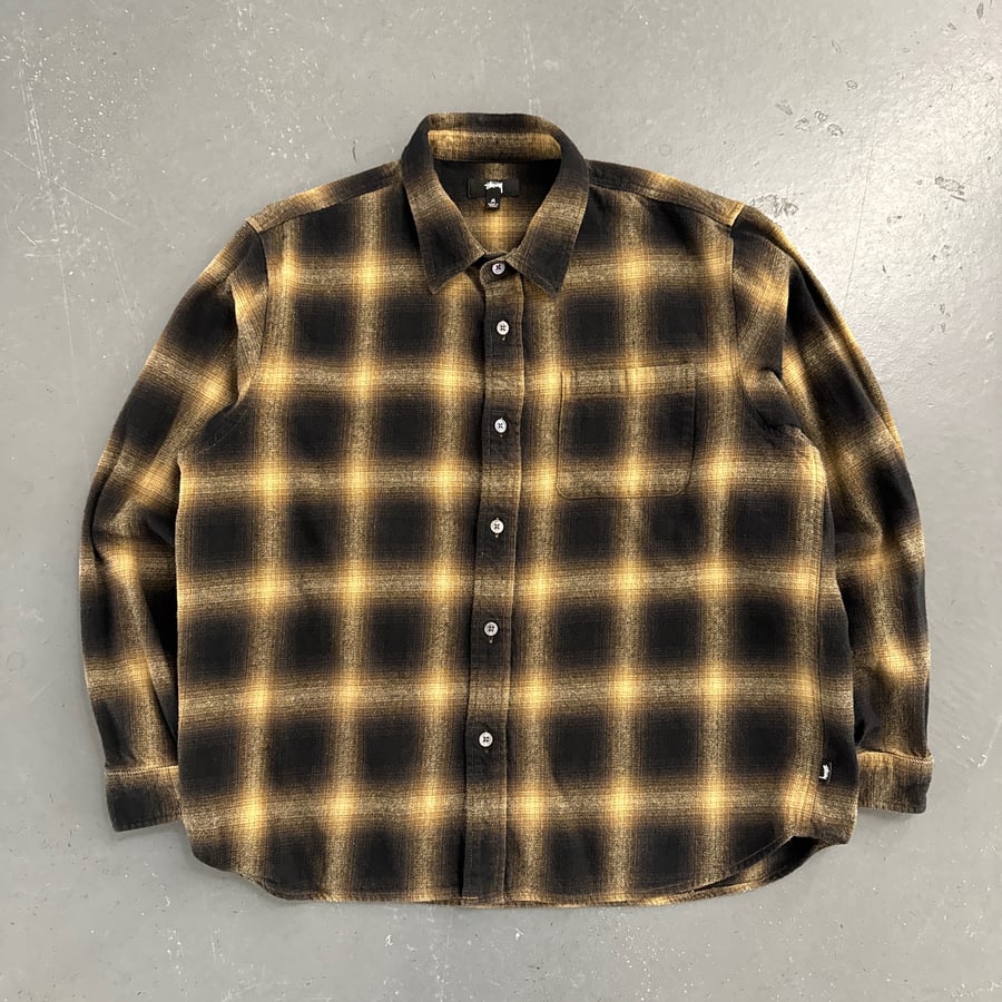 Image of Stussy plaid shirt, size medium