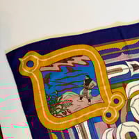 Image 11 of Hermès Cashmere Shawl "Esprit Ainou" by Natsuno Hidaka 140cm