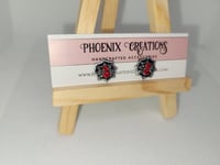 Spiderweb earrings 