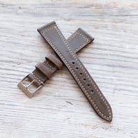 Image 4 of Classic Brown Saddle Calf - Box Stitch