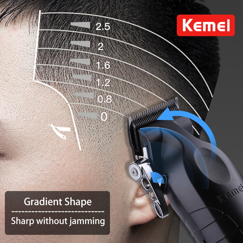 Image of Kemei KM-2296 KM-2299 KM-1102 Hair Clipper Kit Men's Electric Shaver Hair Trimmer Machine Profession