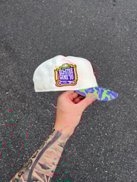 Image 3 of PURPLE BRIM BUZZ LIGHTYEAR BOSTON RED SOX  CUSTOM FITTED CAP