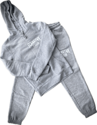 Image 2 of Fcknxtwk Grey sweatsuit
