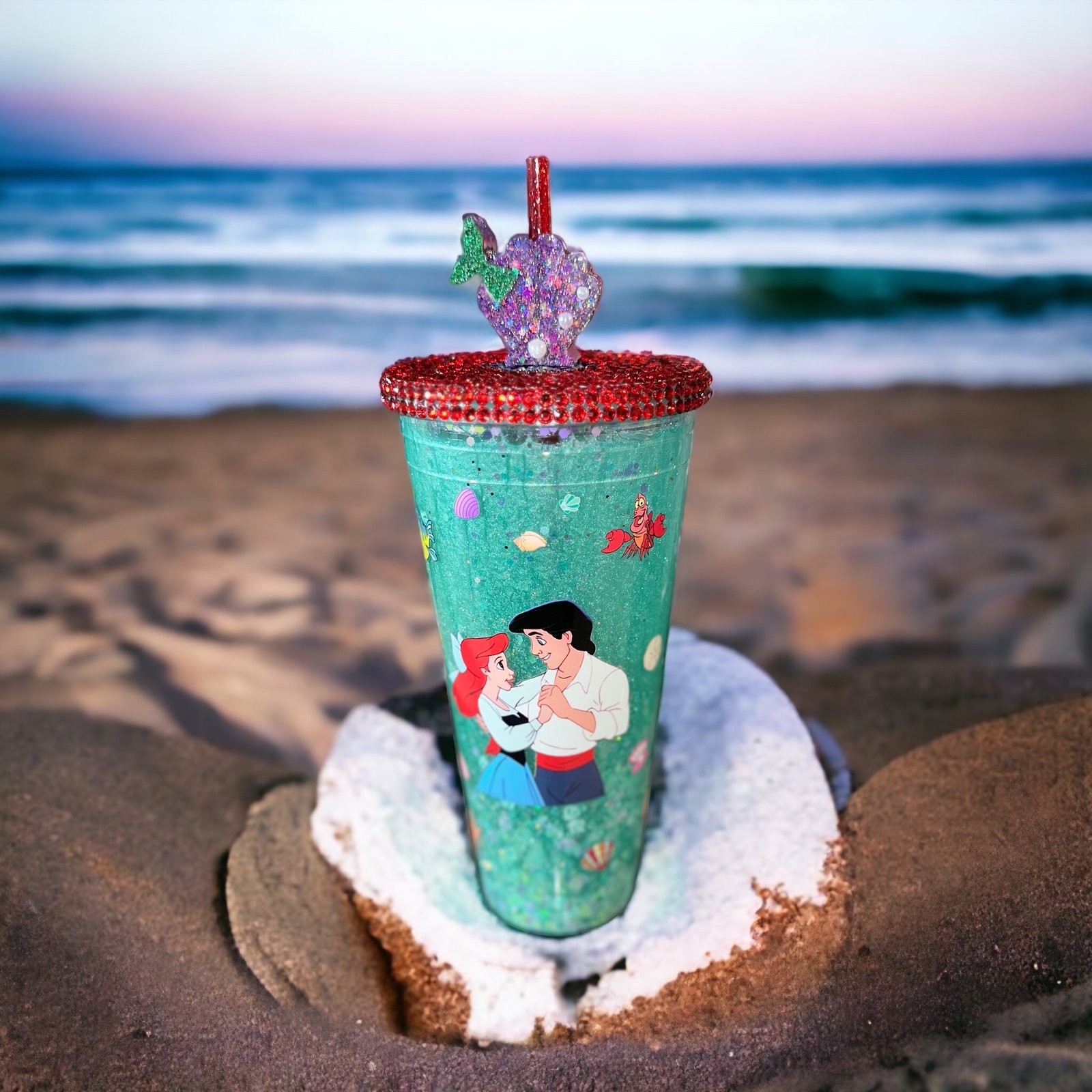 Mermaid Snowglobe Tumbler