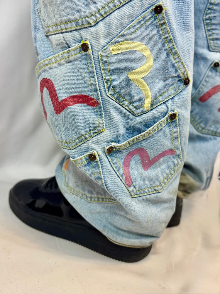 Image of Evisu Multipocket Denim