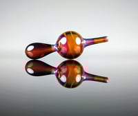 Double Amber Purple 25mm Bubble Cap 