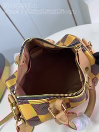 Image 3 of LV Leather Damier Bag