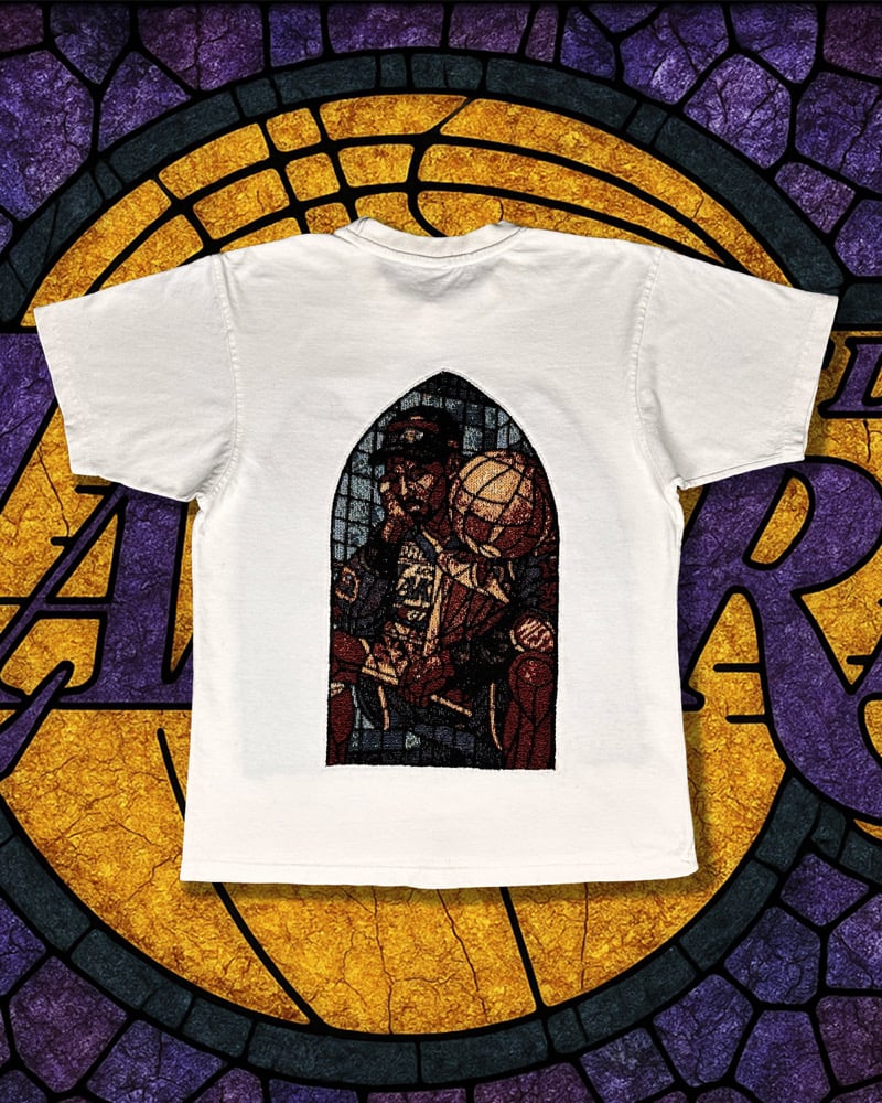 KOBE BRAINED STAINED GLASS 2001 CHAMPIONSHIP SHIRT 