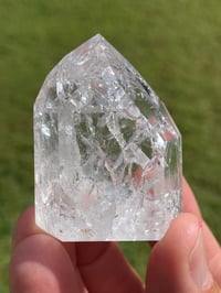 Image 2 of Crackle Quartz Crystal Tower #1834
