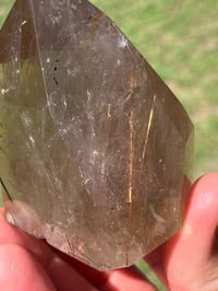 Image 20 of Smoky Quartz With Red, Gold, Silver & Copper Rutile Generator #2532