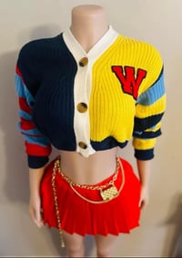 Image 3 of Varsity Cardigan