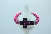 Image 4 of Jesus Cross Stretch Bracelet 