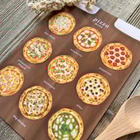 Image 2 of Pizza Menu Print