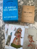 Jeu de La Sibylle des Salons, Grimaud Vintage Rare, 1970, Boite Bleue