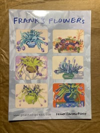 Image 1 of Flower Sticker set of 4