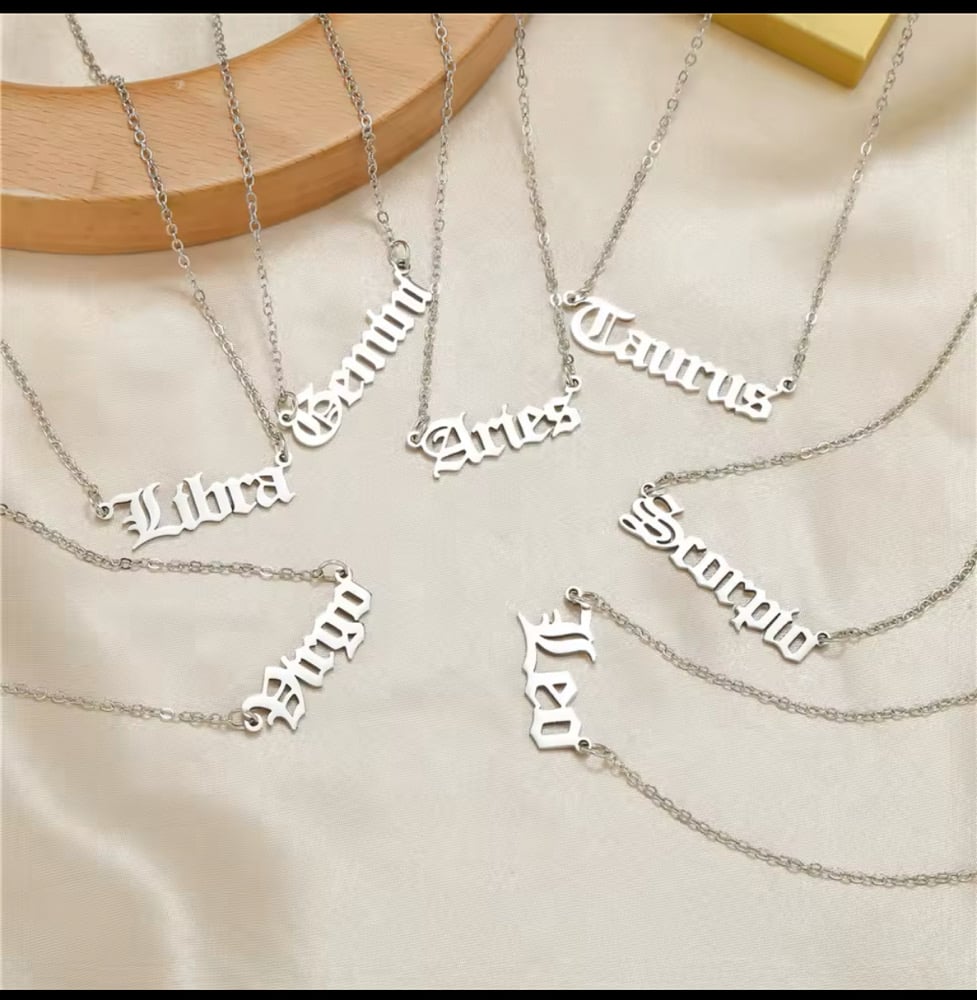 Zodiac Necklace