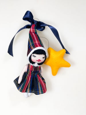 Image of ORNAMENT ELF ART DOLL #7