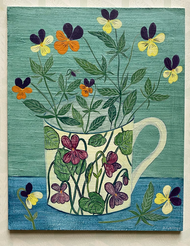 Image of Violas and Violets  