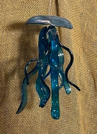 Image 4 of Iridescent Blue Jellyfish