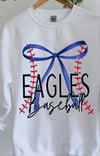 Eagle Bow Baseball Sweatshirt