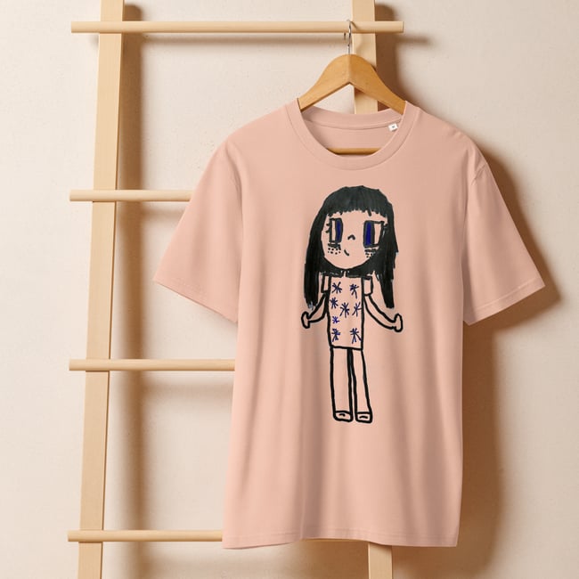 Star Girl-Inspired Art-t-shirt 