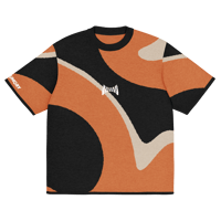 Image 6 of Life - Orange/Sand/Black - Knitted Shirt
