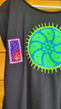 Image 11 of "Happy Blue" Twin Tunic, Size L/XL