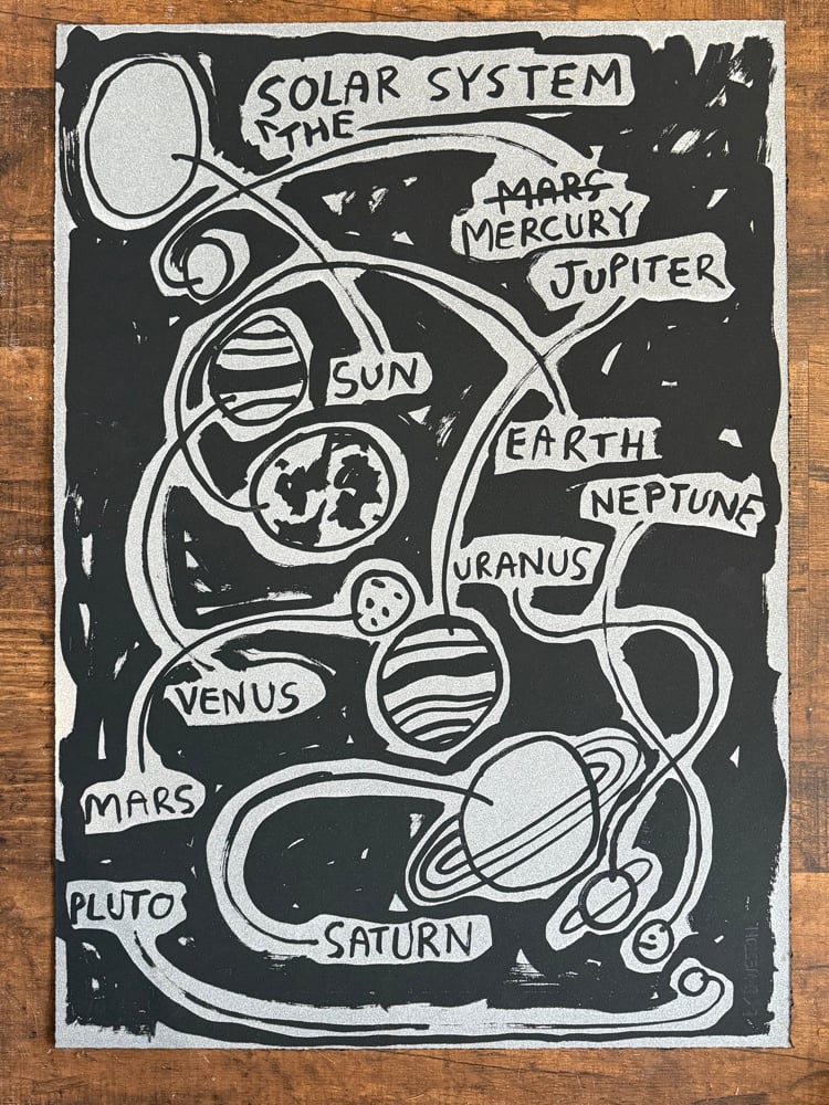 Image of The solar system by D.Weston